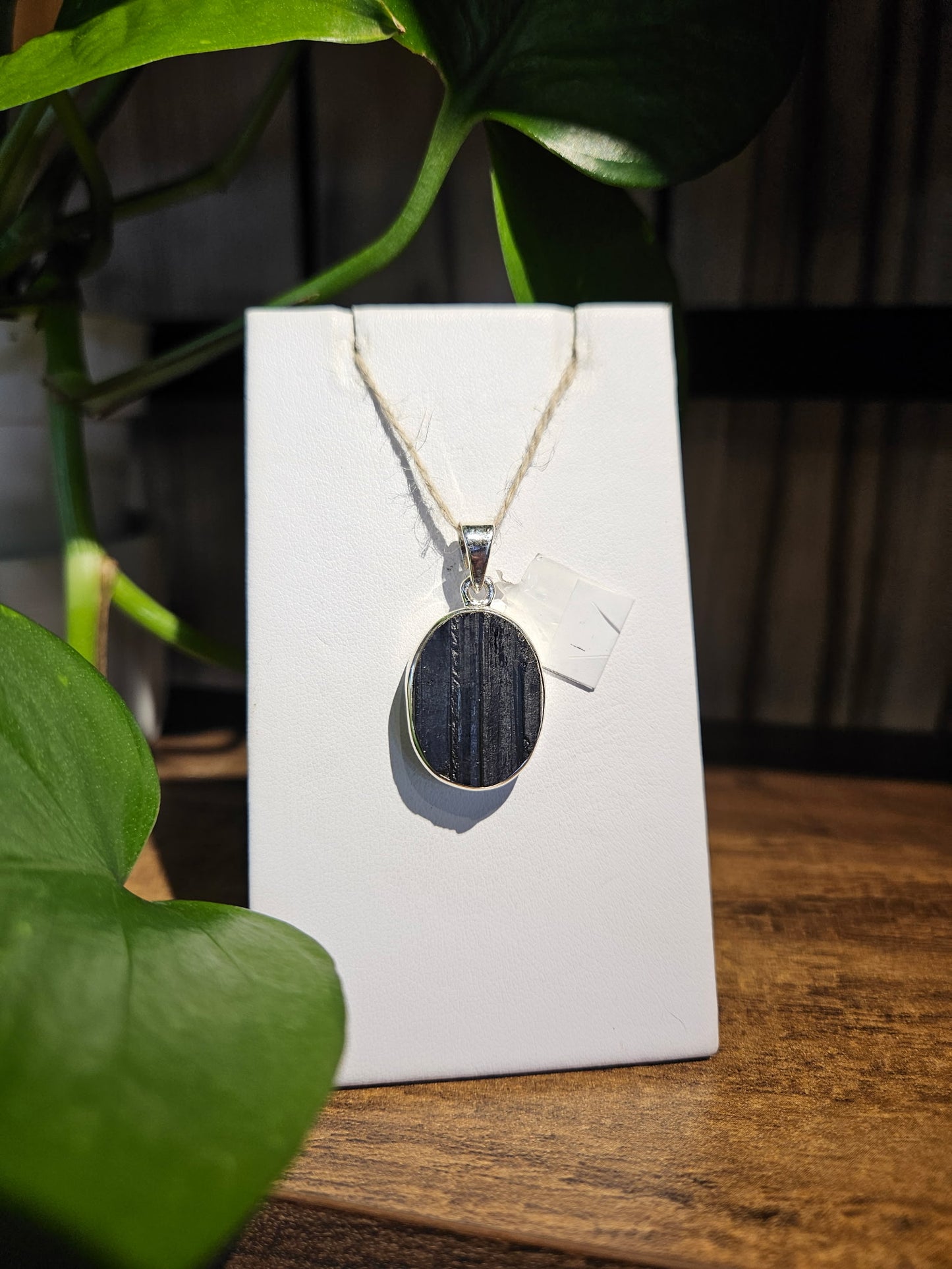 Black Tourmaline Pendant
