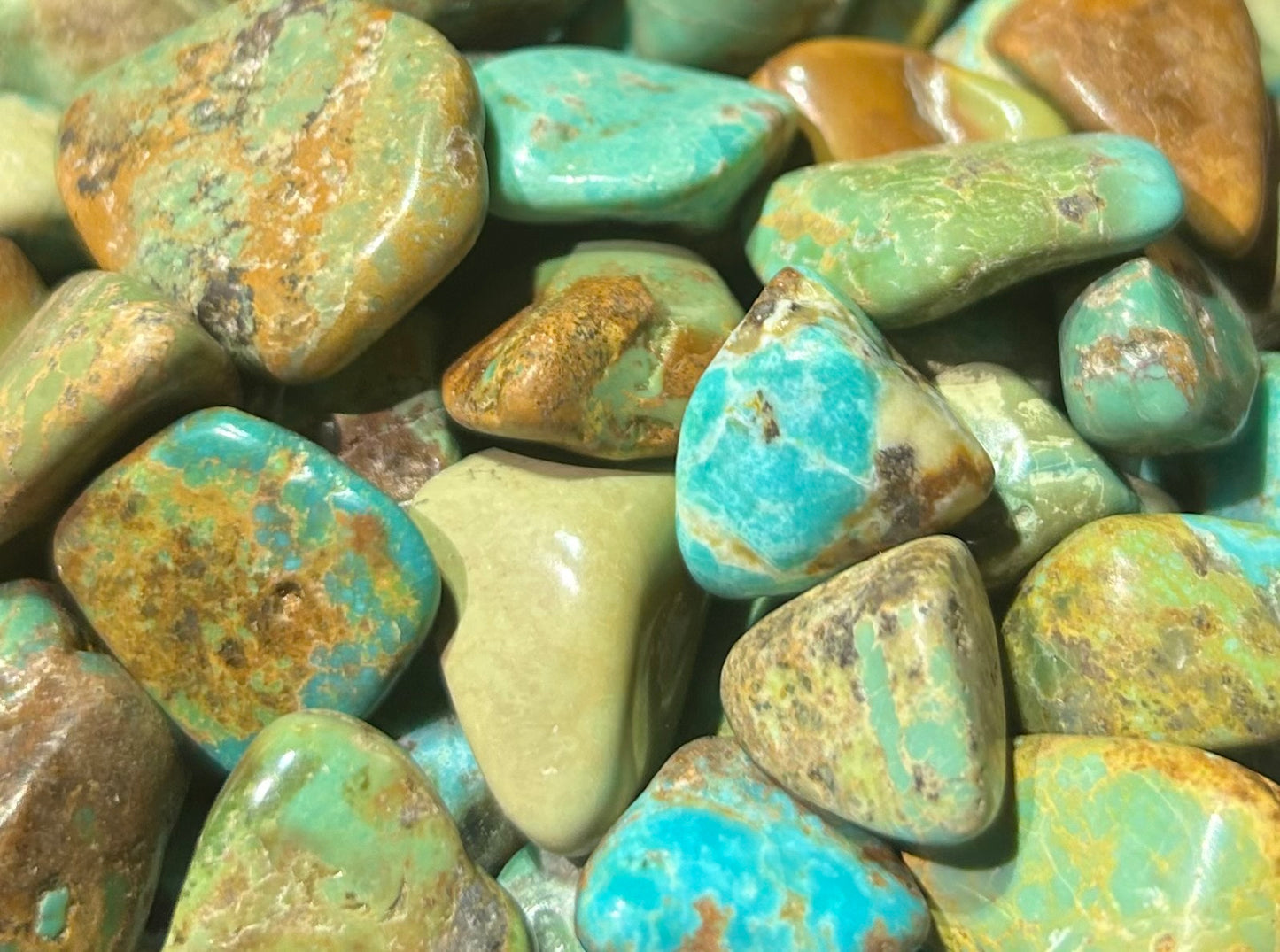 Natural Tumbled Turquoise