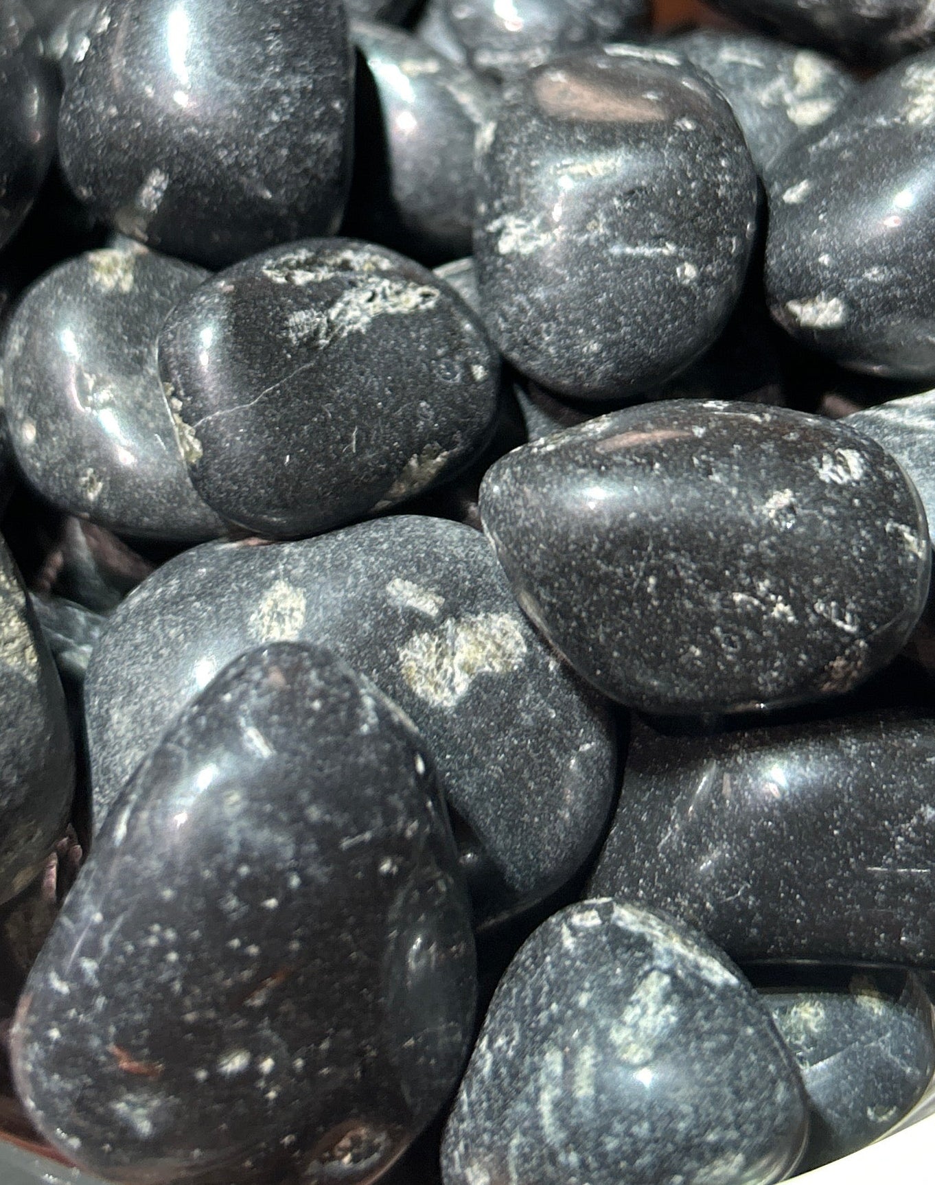 Black Tourmaline Tumbled Stones