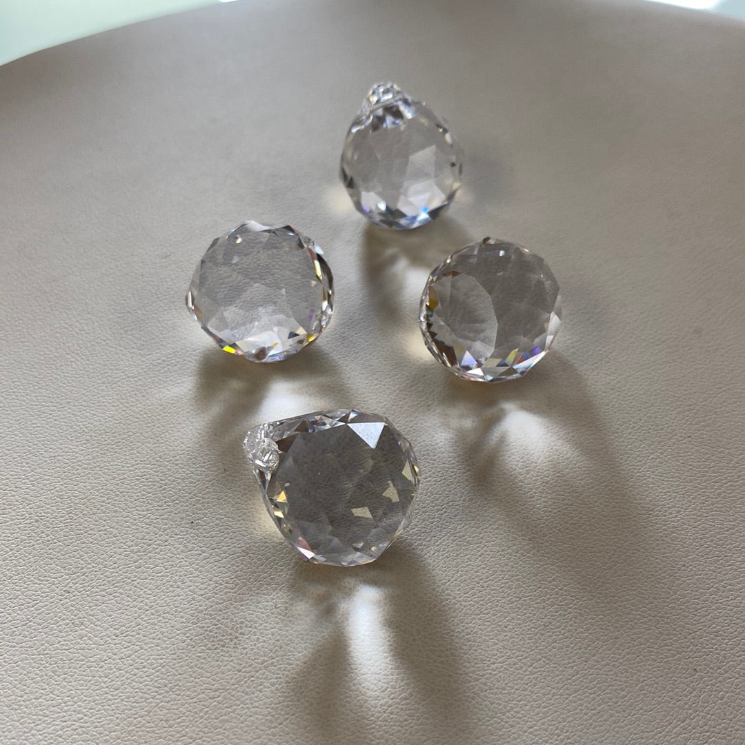 Faceted Crystal Hanging Ball Mountain Mineral Market