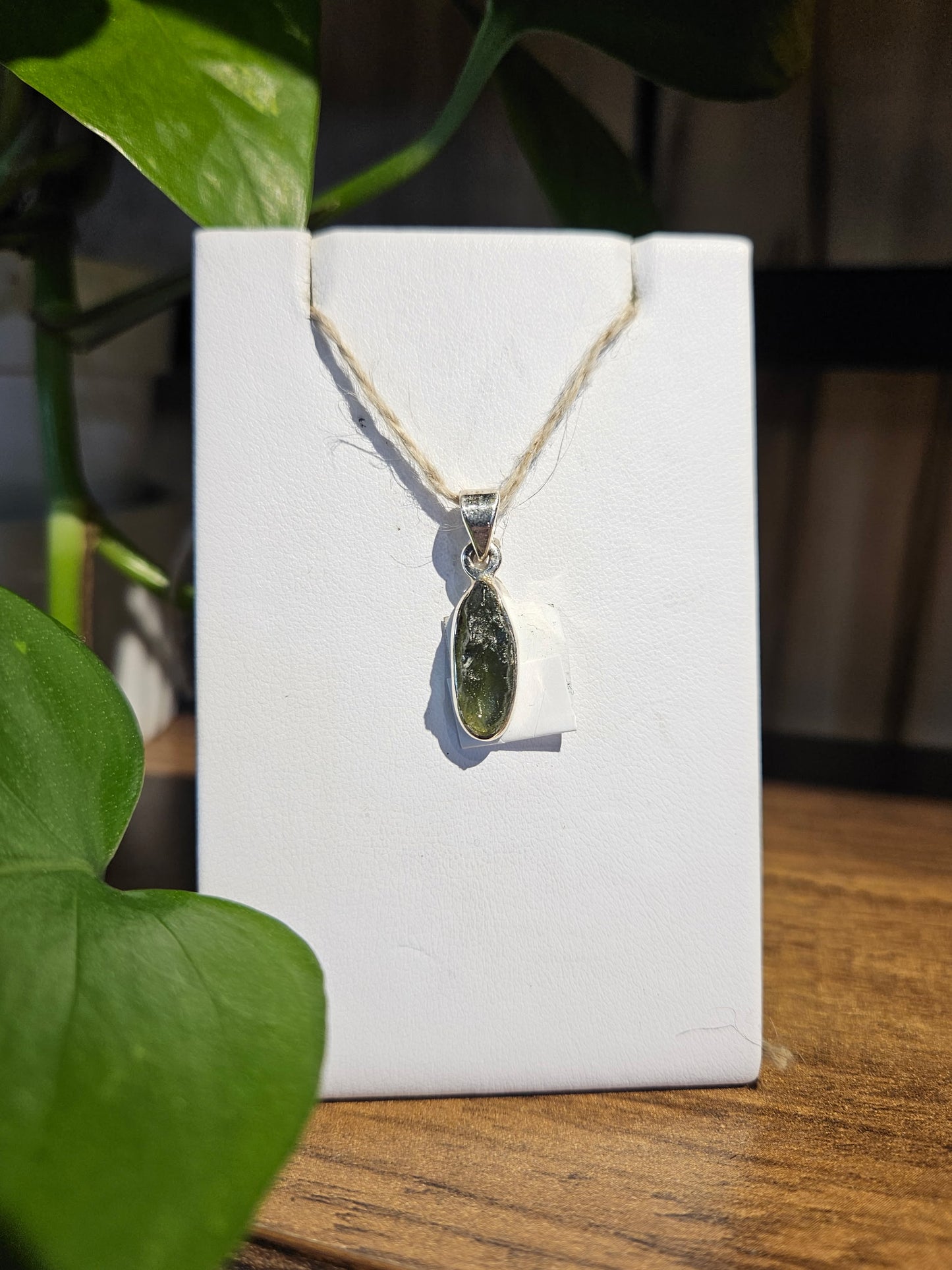 Moldavite Pendant