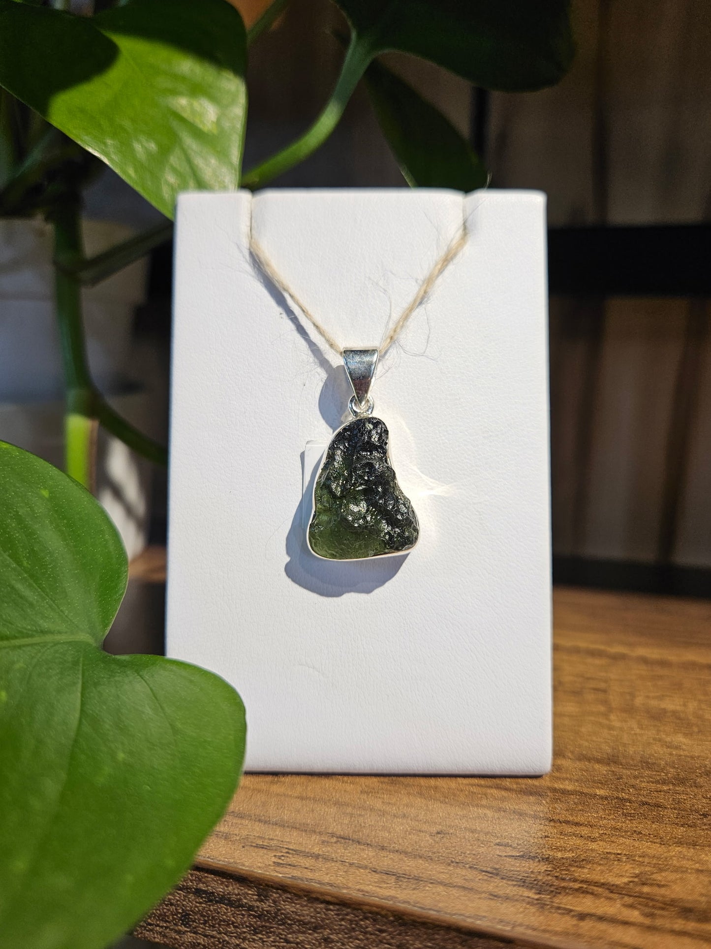 Moldavite Pendant