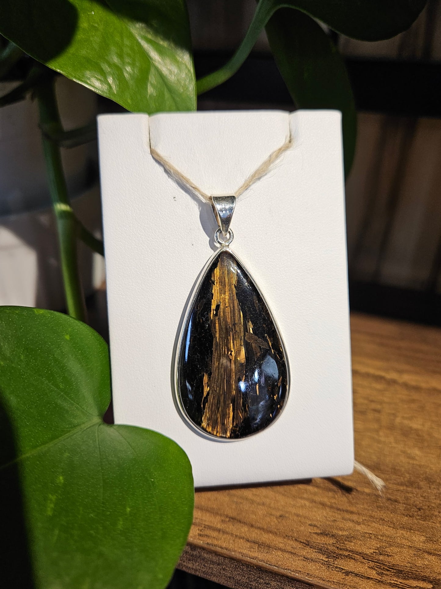 Nuummite Pendant
