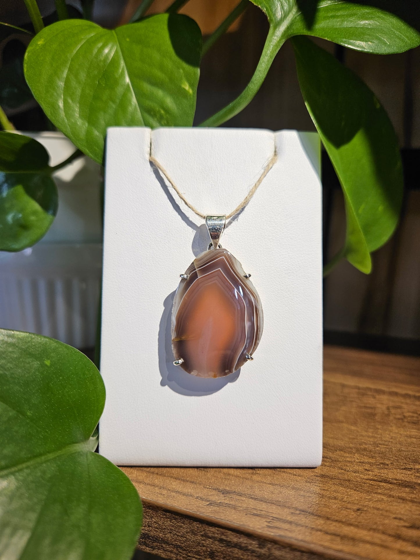Botswana Agate Pendant
