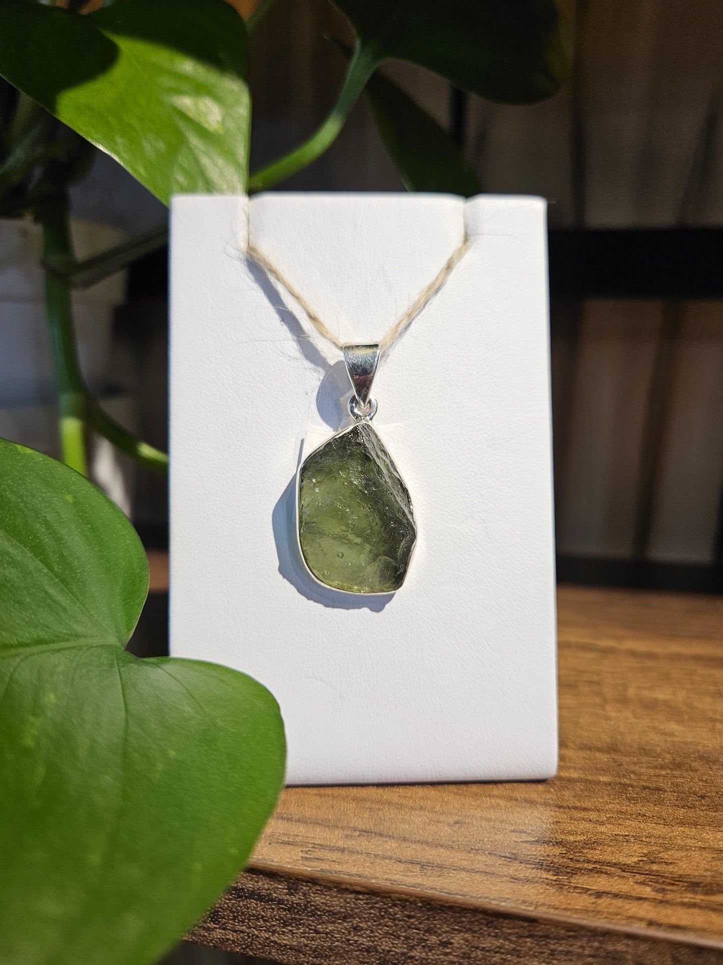 Moldavite Pendant