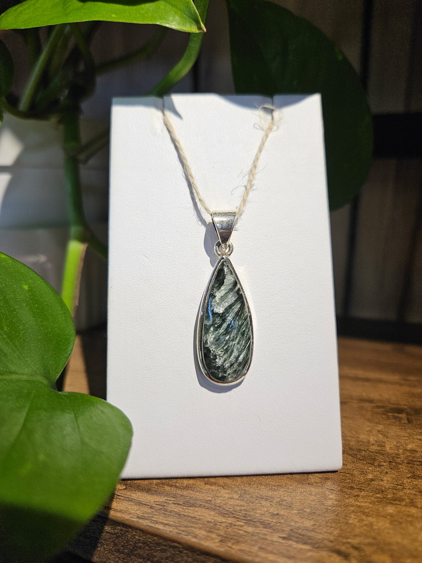 Seraphinite Pendant
