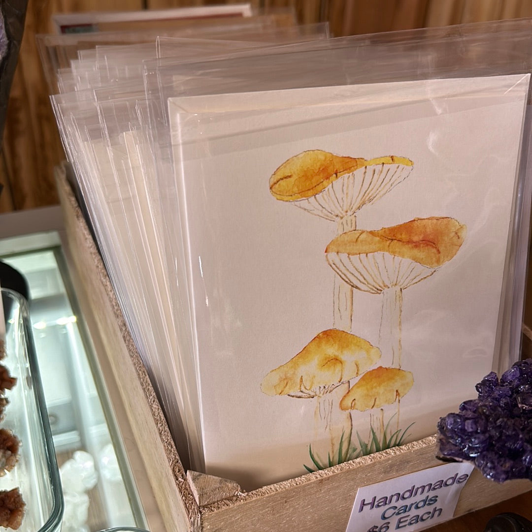 Handmade Greeting Cards Mountain Mineral Market