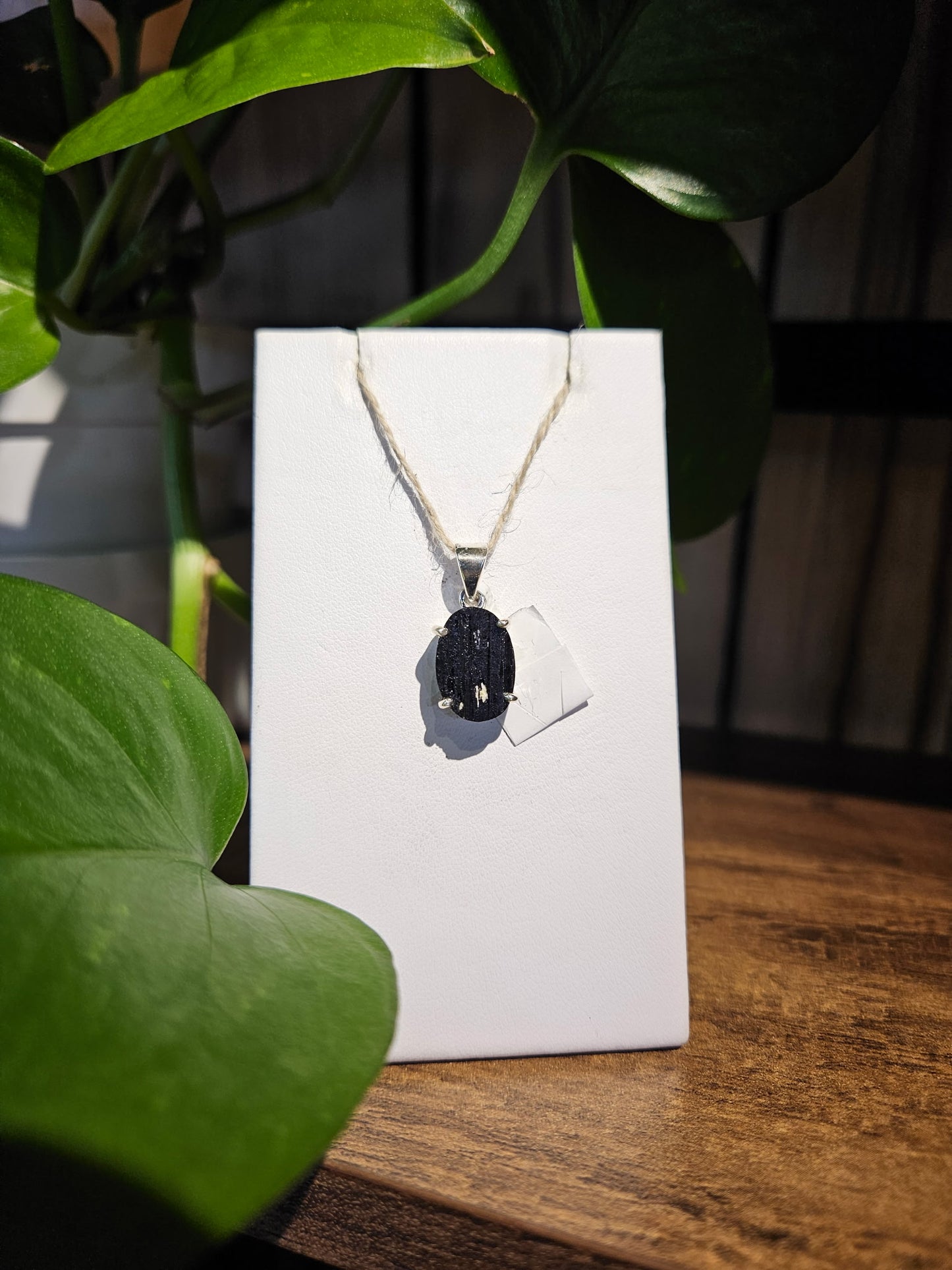 Black Tourmaline Pendant