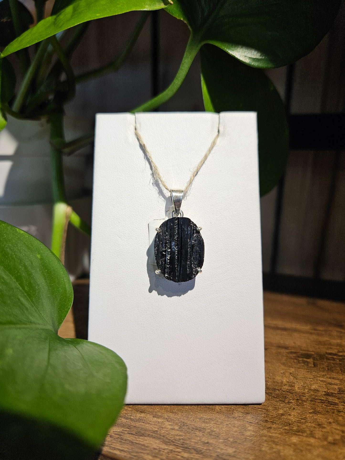 Black Tourmaline Pendant