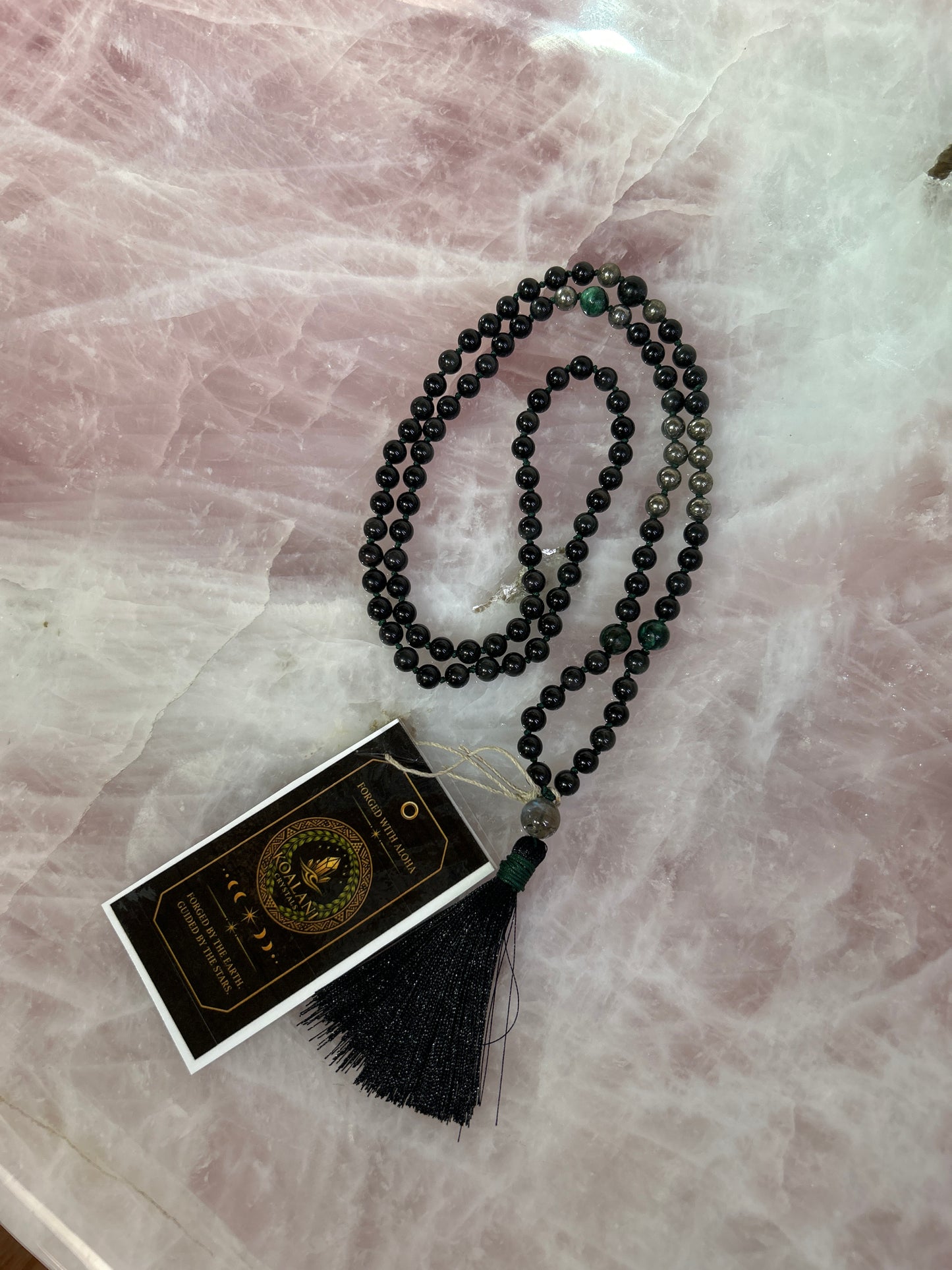 Gemstone Mala Beads