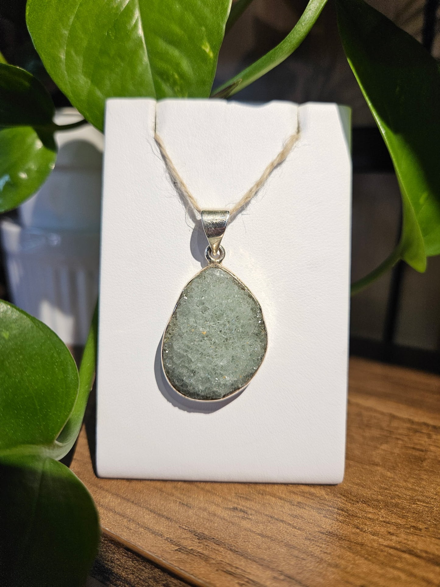 Green Fluorite Pendant
