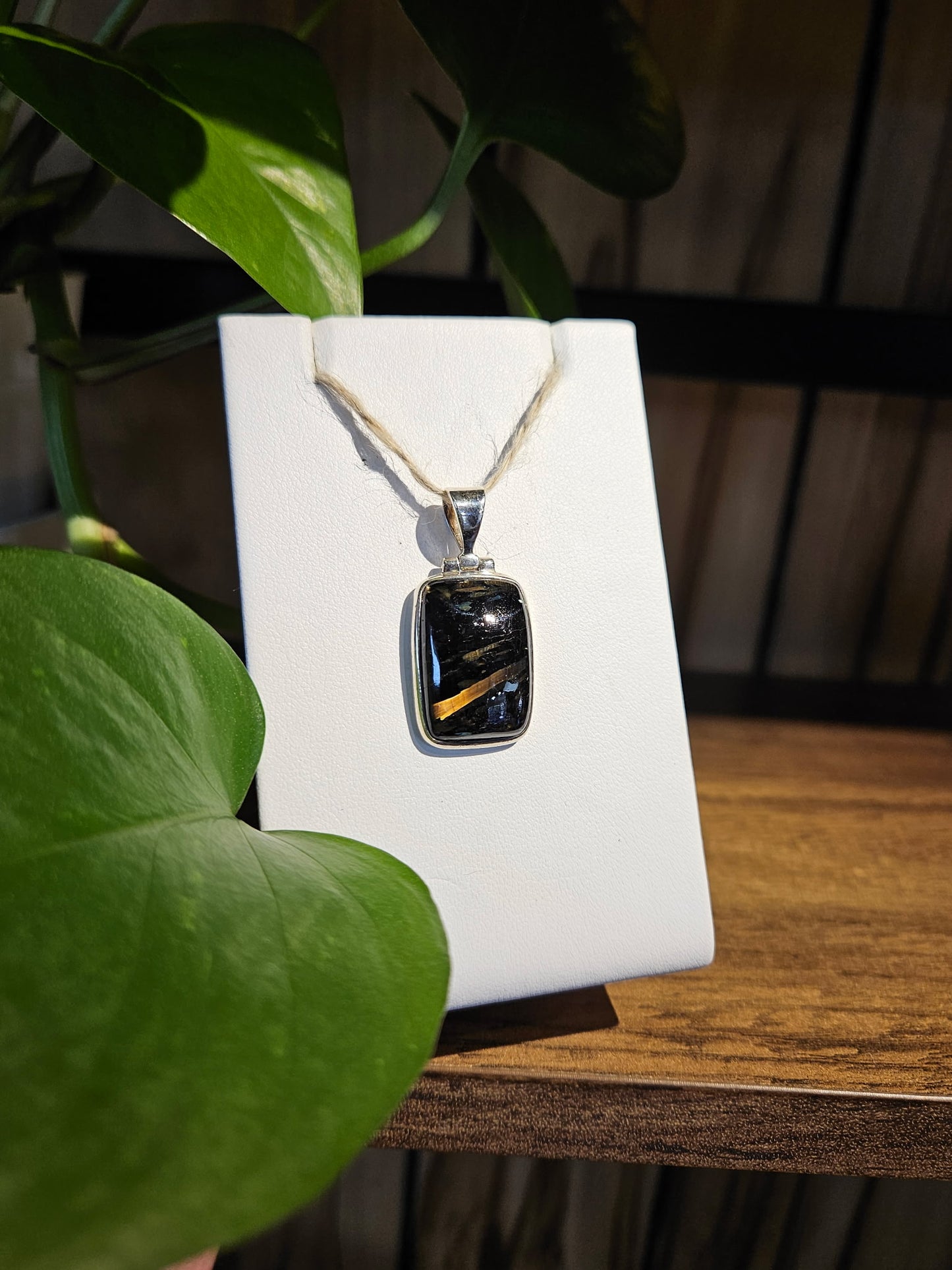 Nuummite Pendant