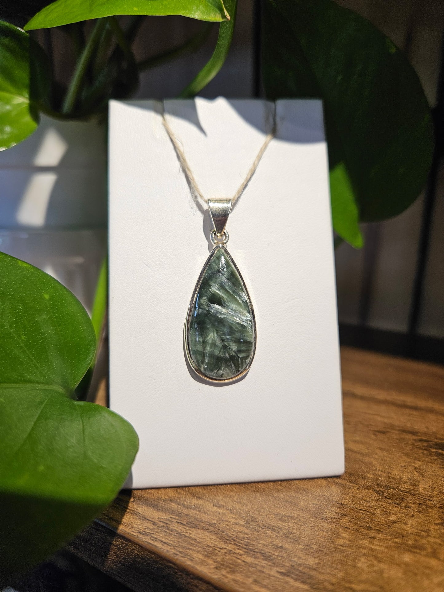 Seraphinite Pendant