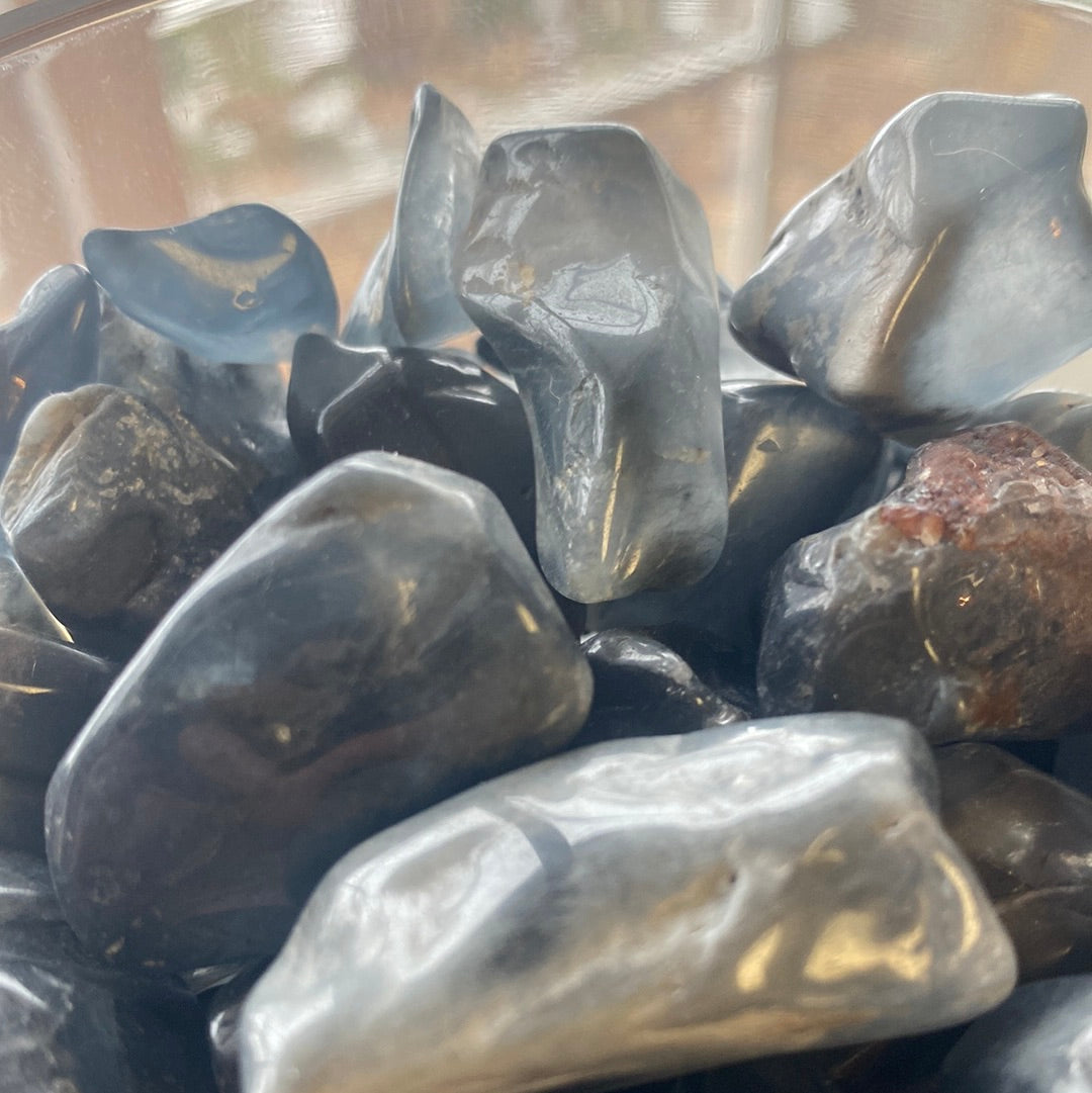 Blue Tara Quartz Tumble Mountain Mineral Market