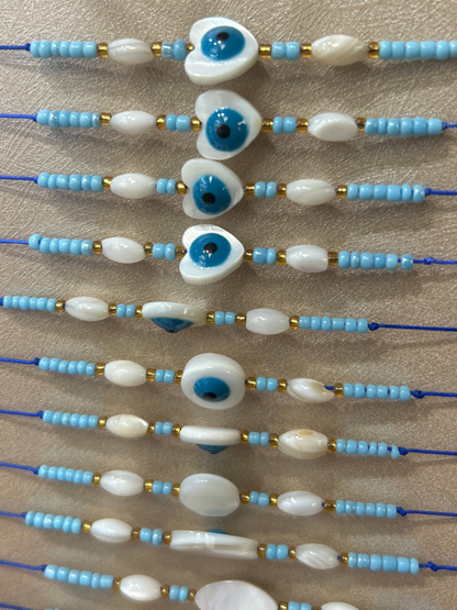 Evil eye bracelet