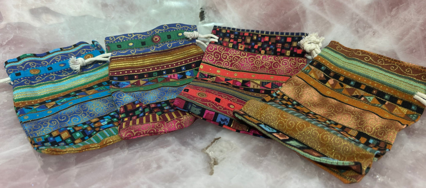 Small Patterned Pouch