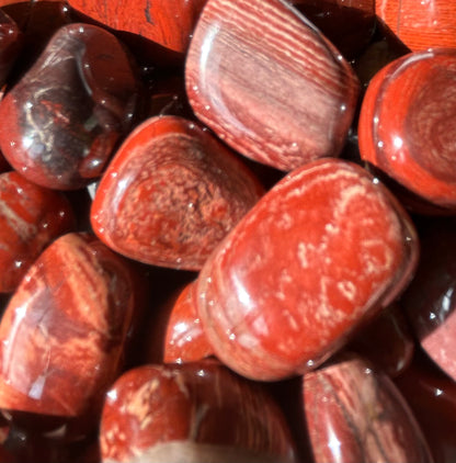 Convoluted Jasper Tumbles Mountain Mineral Market