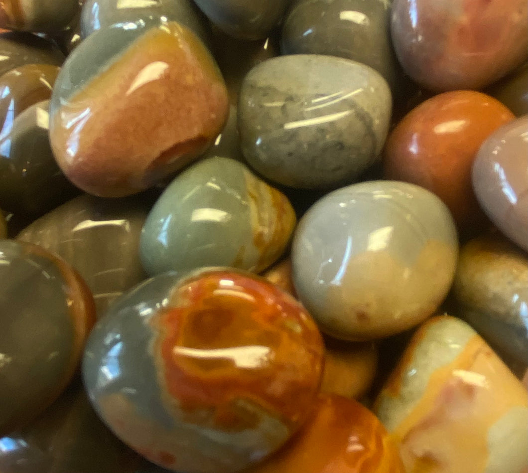 Polychrome Jasper Tumble