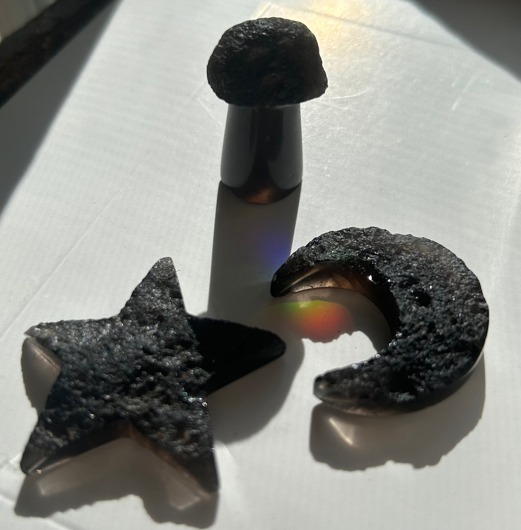 Agni Magnetite Carving