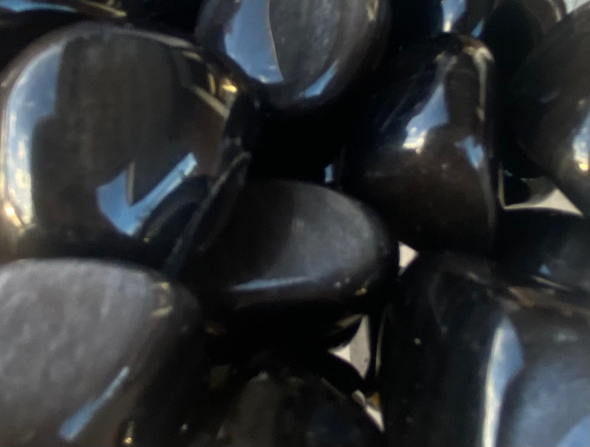 Silver Sheen Obsidian Tumbled Mountain Mineral Market