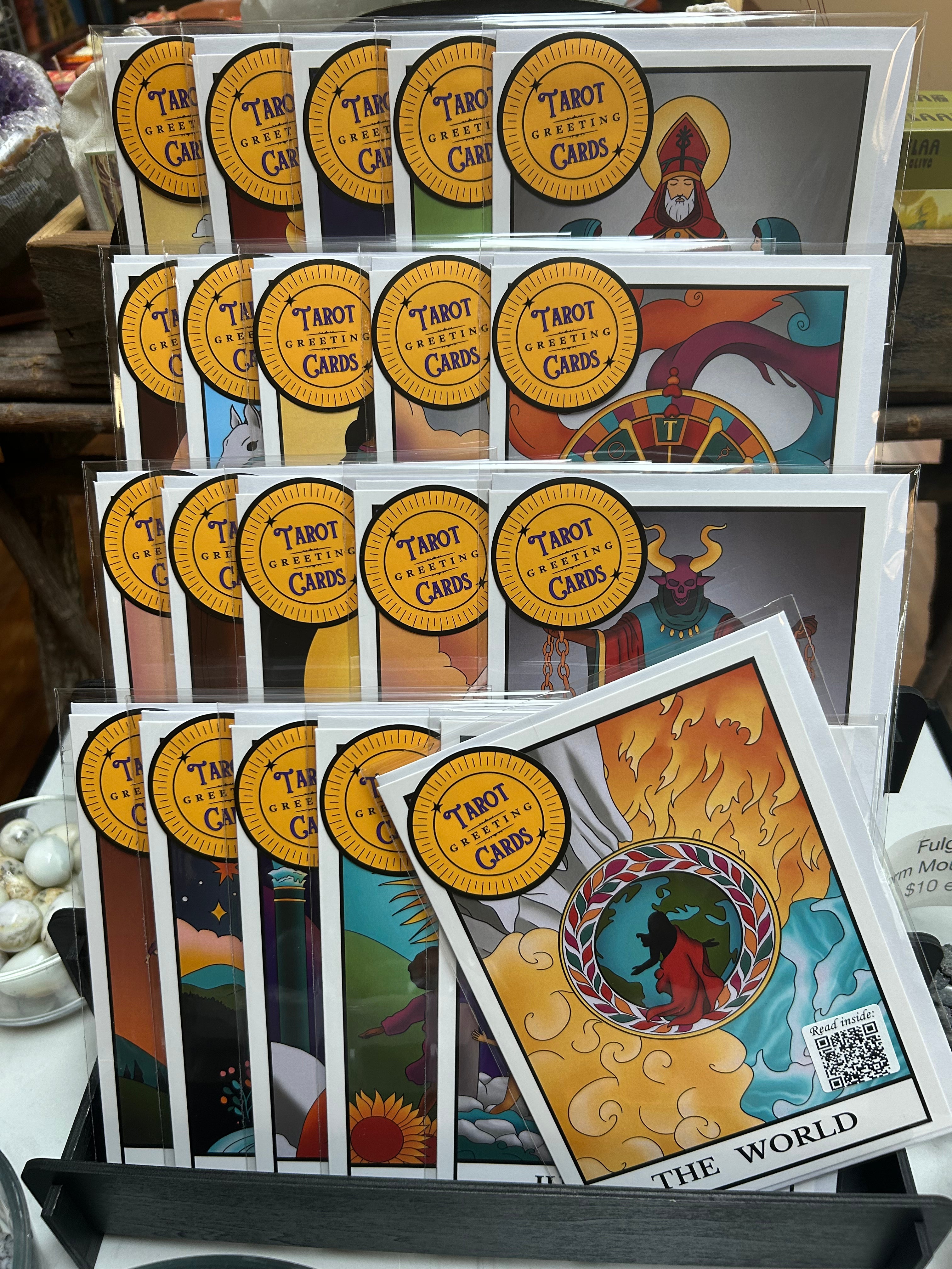 Tarot Greeting Cards Arcane