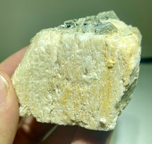 Cargar imagen en el visor de la galería, Aquamarine &amp; Phenakite on Etched Microcline
