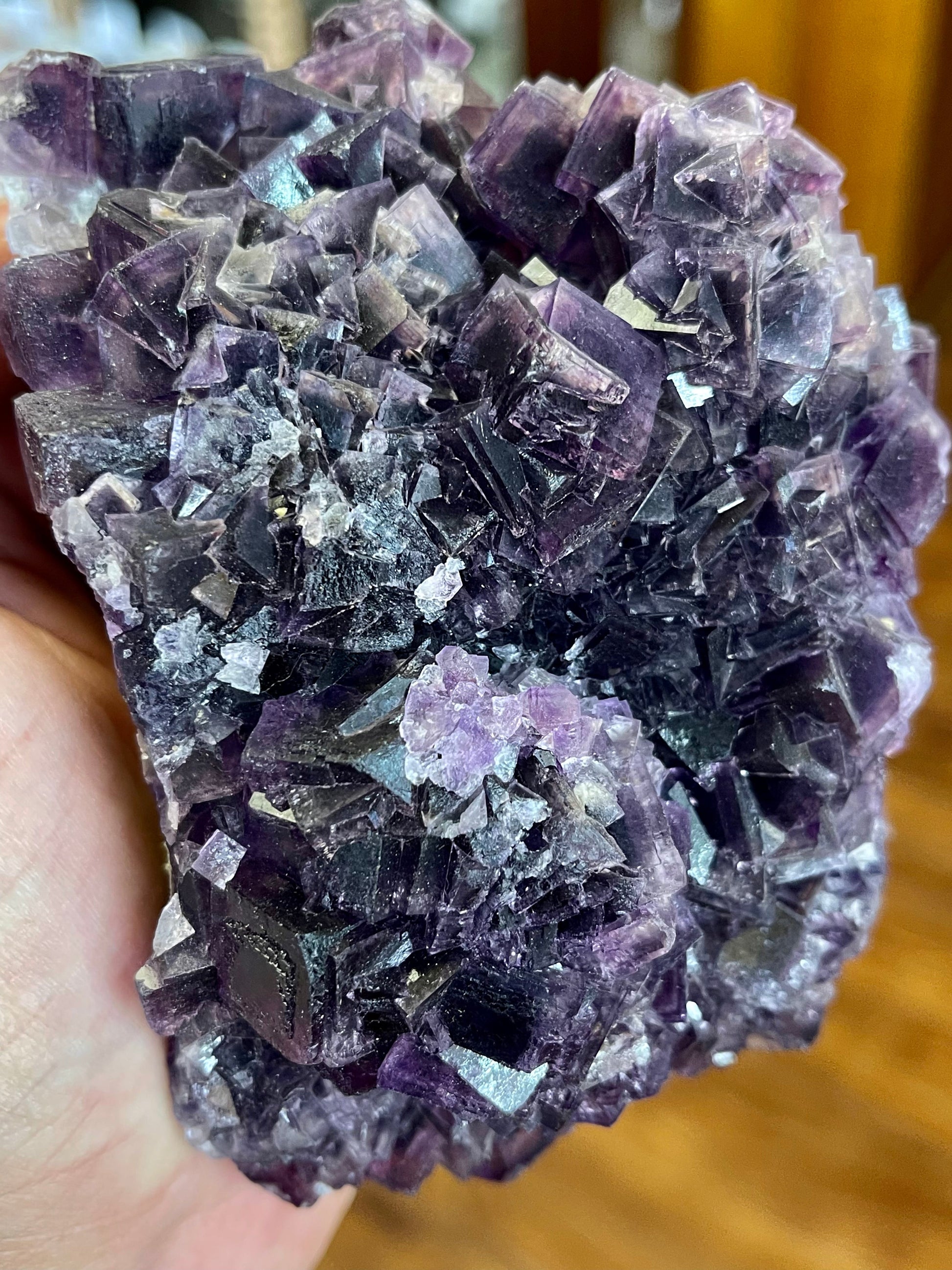 Purple Fluorite on Matrix MMM