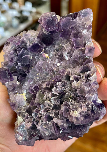 Purple Fluorite on Matrix MMM