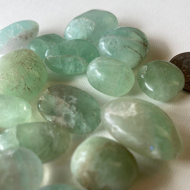 Green Fluorite Tumbles Mountain Mineral Market