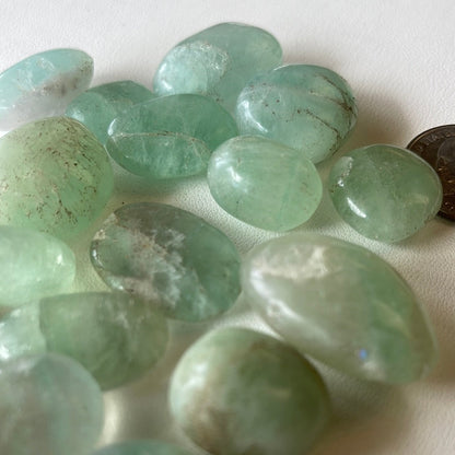 Green Fluorite Tumbles Mountain Mineral Market