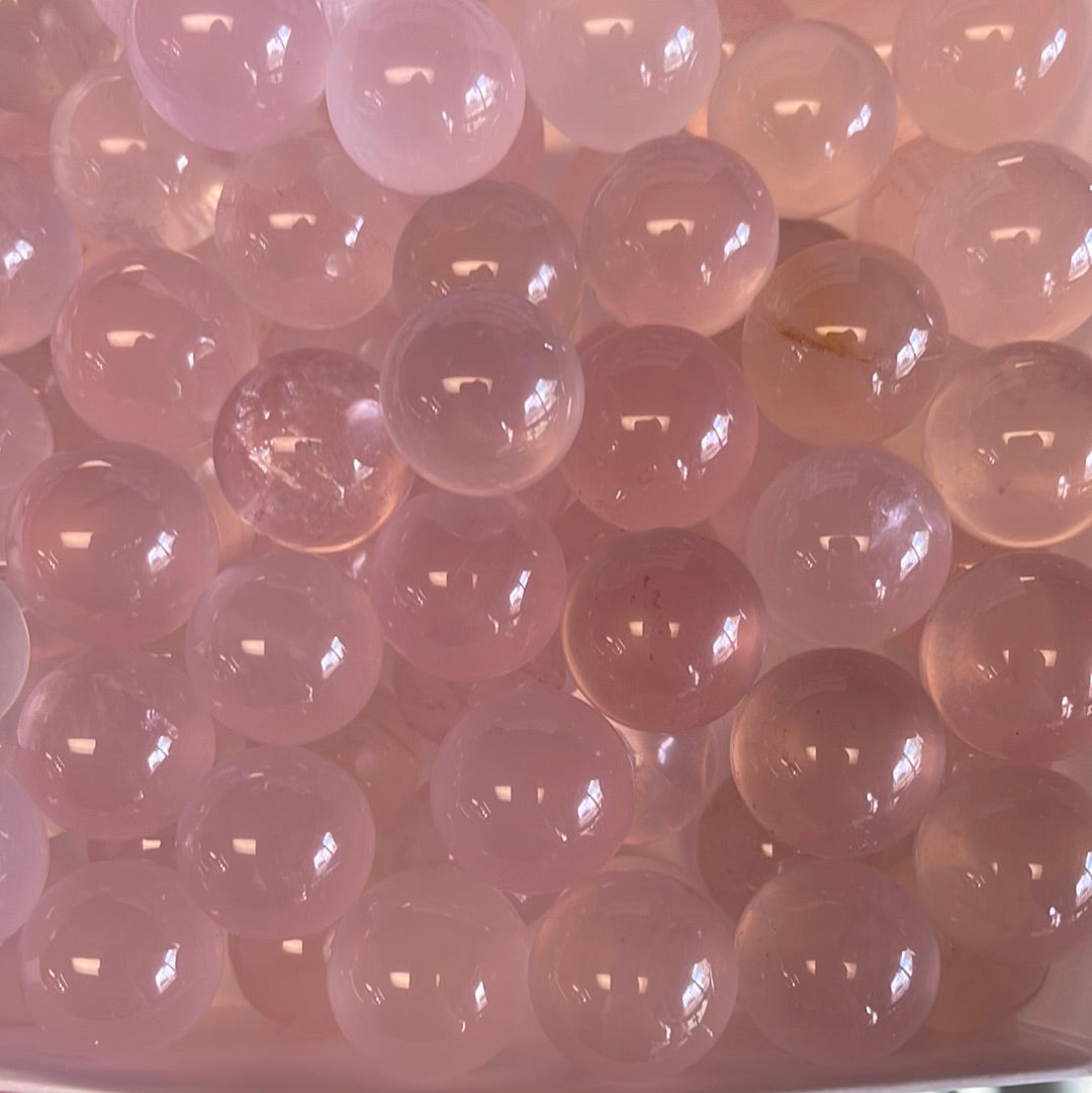 “Star” Rose Quartz Sphere Small MMM