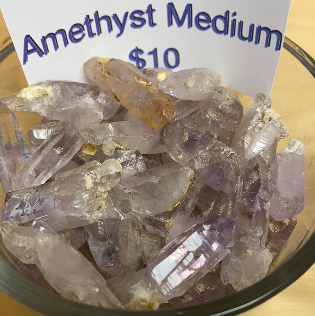 Vera Cruz Amethyst Points Mountain Mineral Market