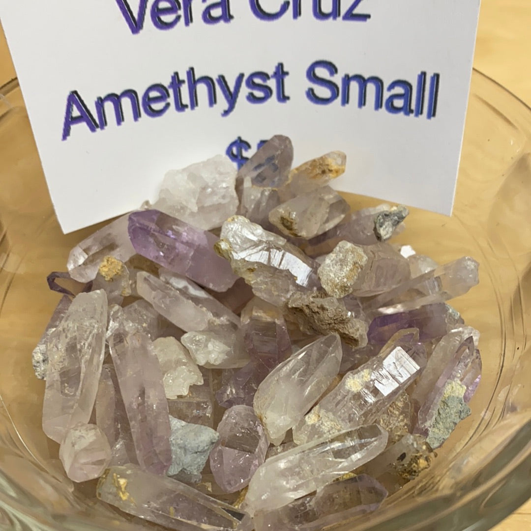 Vera Cruz Amethyst Points Mountain Mineral Market