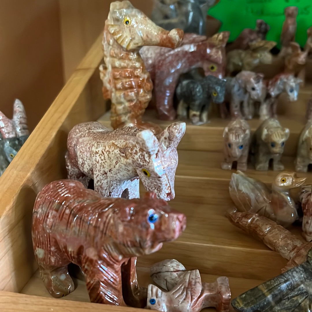 Soapstone figurines MMM