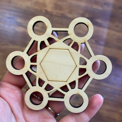 Wooden Sphere Stand MMM