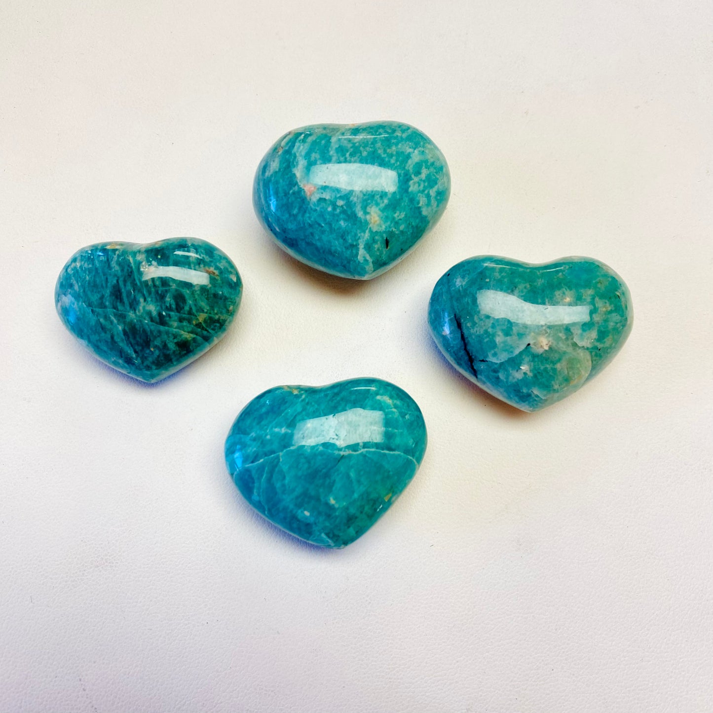 Amazonite Heart Medium Mountain Mineral Market