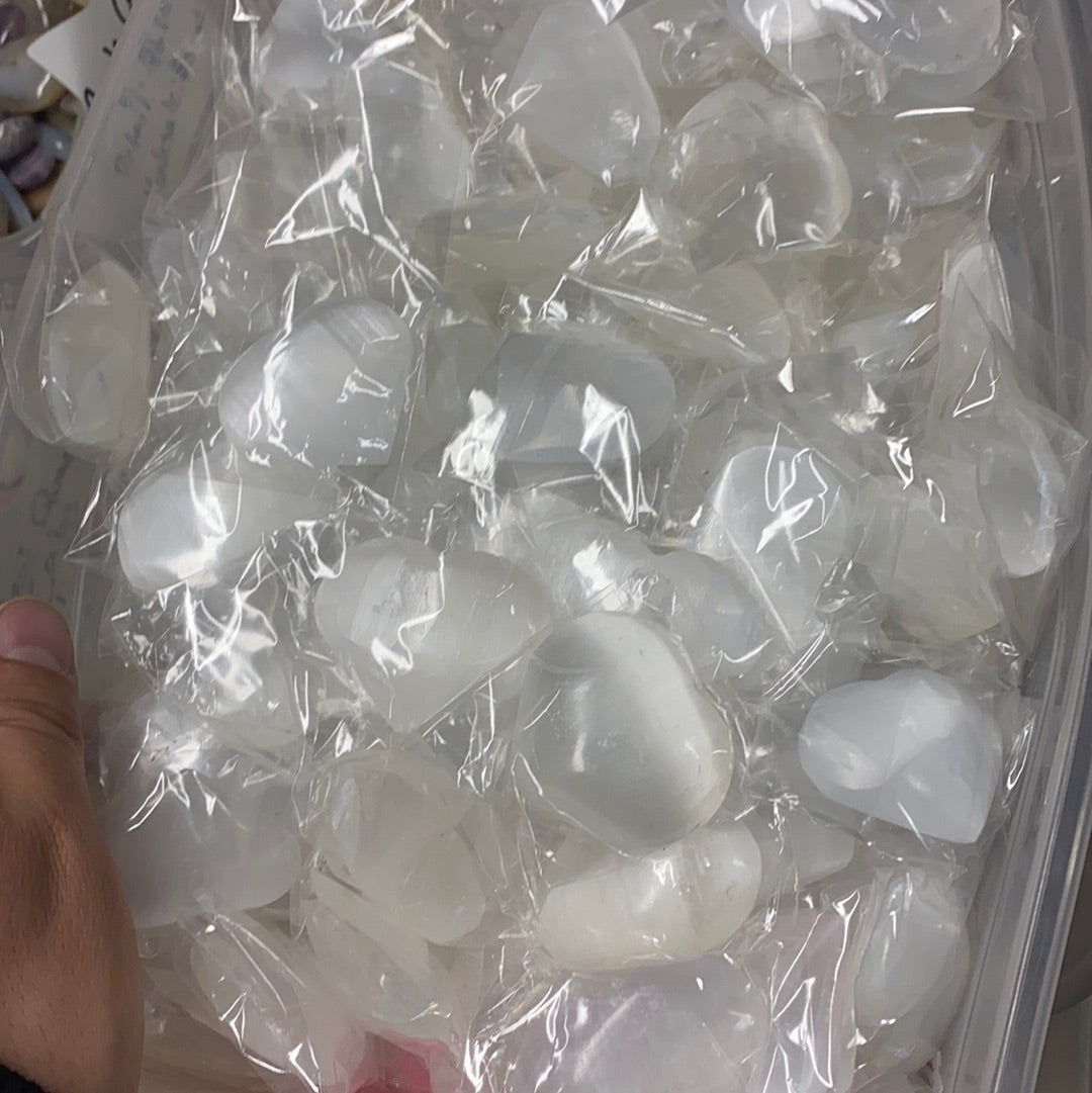 Selenite Heart Small MMM
