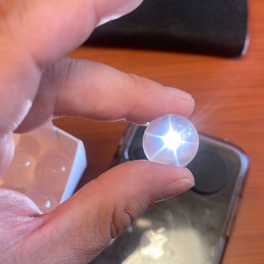 “Star” Rose Quartz Sphere Small MMM